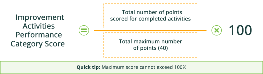 performance category score